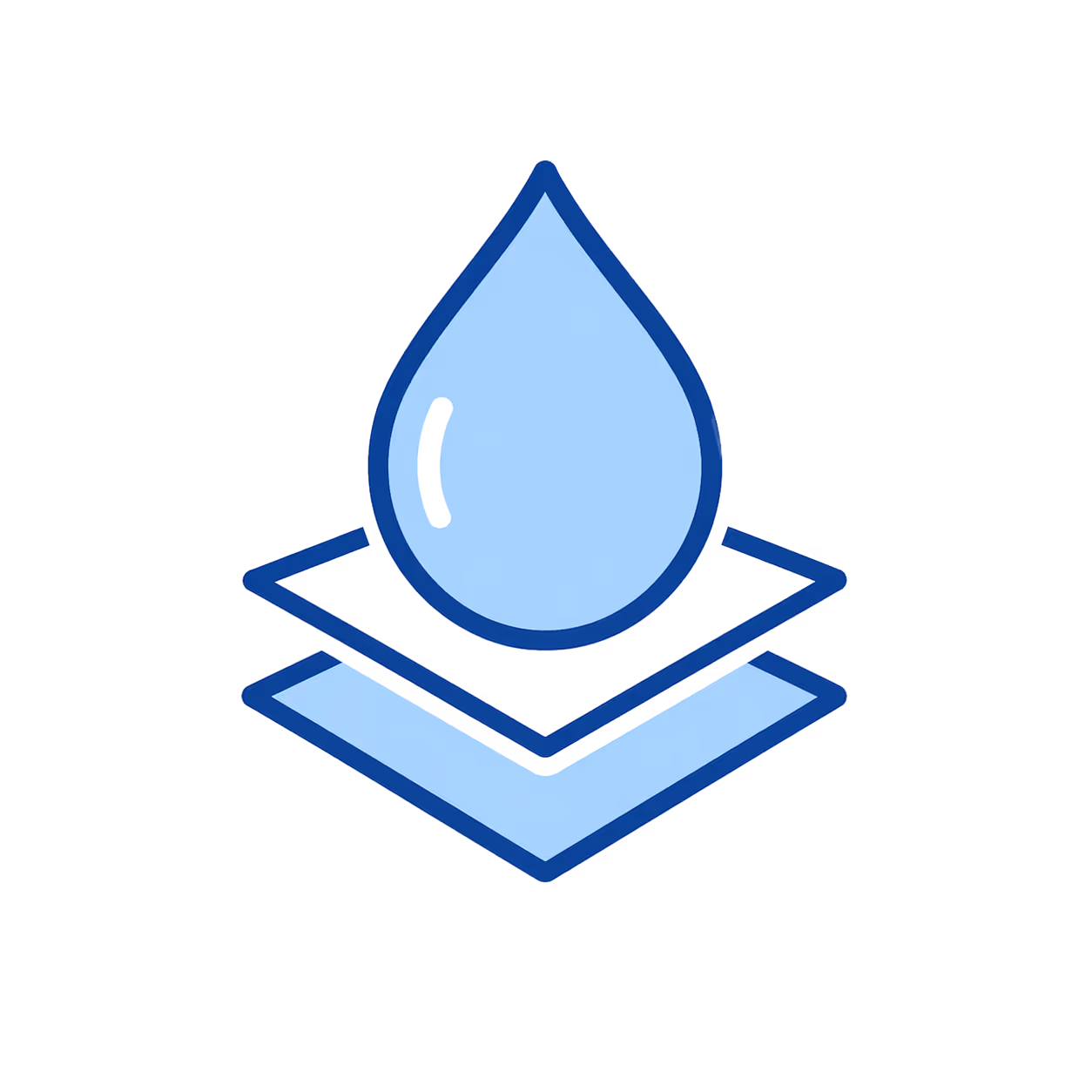 4-stage reverse osmosis membrane icon